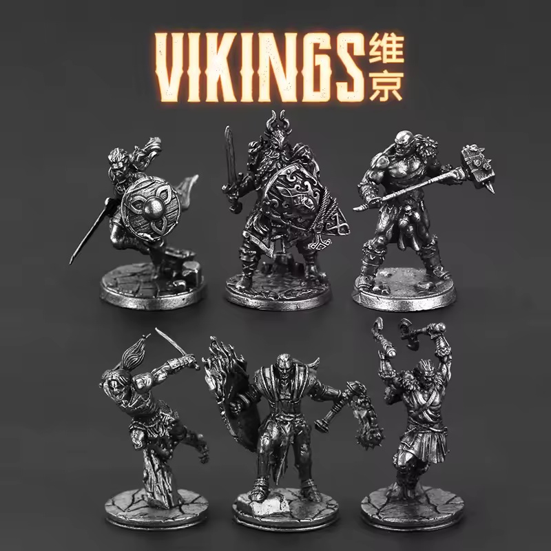 Figura de Guerrero Vikingo en  - Board Game Vikings reseña y precio