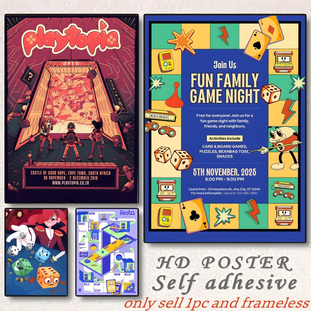 Póster del juego de mesa Berli - Board Game Film reseña y precio