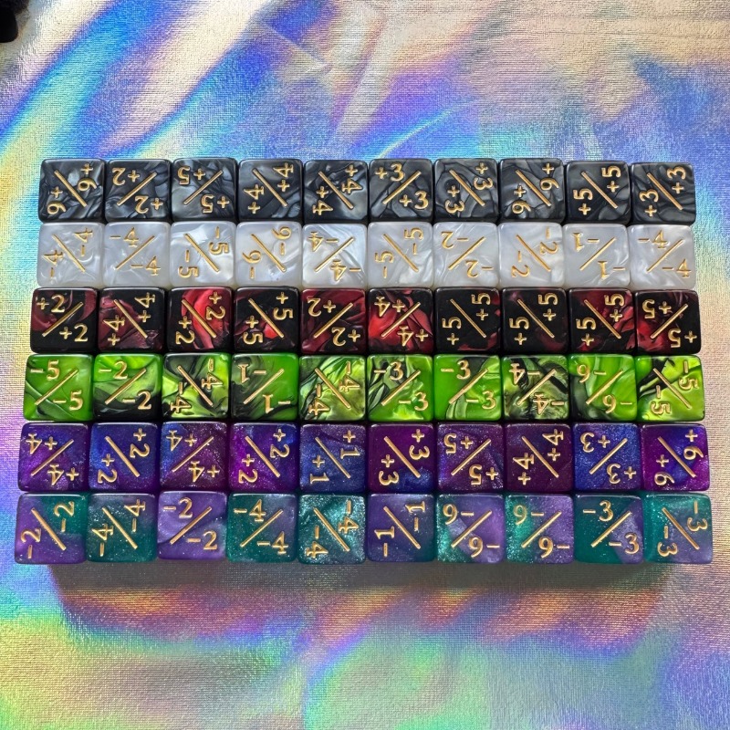 Dados de 16 mm con Números Pos - Game Token Counter reseña y precio