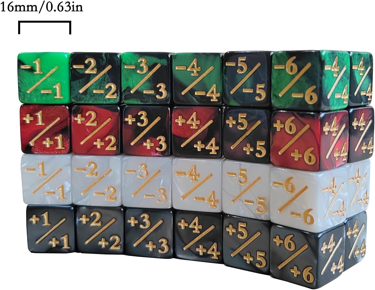 Contadores de dados de 10 piez - Game Token Counter reseña y precio