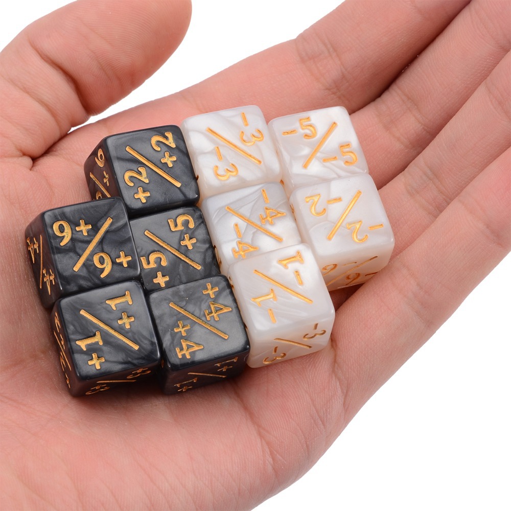 Contadores de dados de 10 piez - Game Token Counter reseña y precio