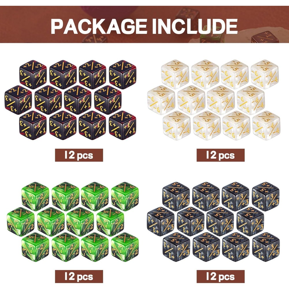 48 fichas de conteo (+/-1), fi - Game Token Counter reseña y precio