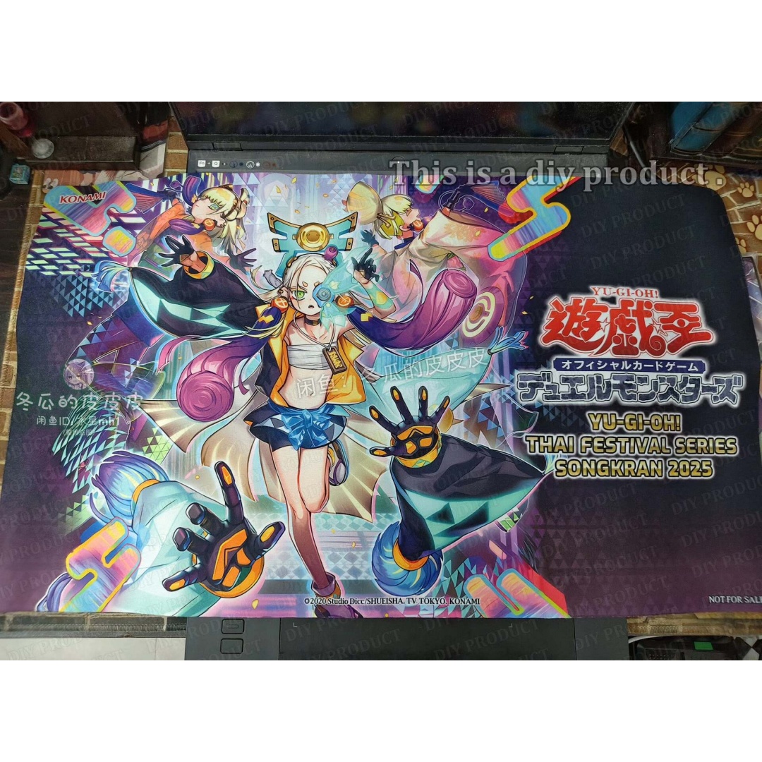 600x350mm Diy Yu-Gi-Oh! Tapete - Board Game Festival reseña y precio