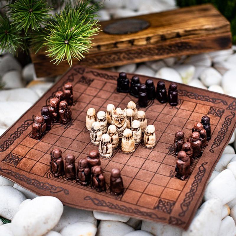 Juego de ajedrez Vikingo, jueg - Board Game Vikings reseña y precio