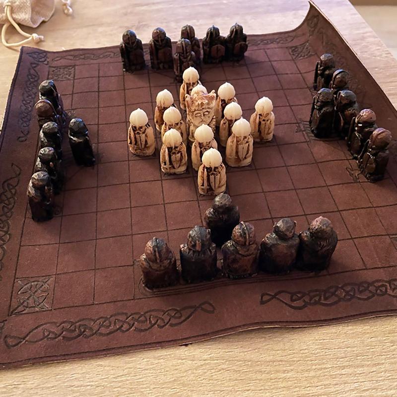 Juego de ajedrez Vikingo, jueg - Board Game Vikings reseña y precio