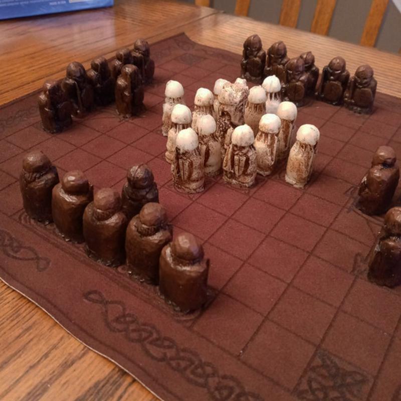 Juego de ajedrez Vikingo, jueg - Board Game Vikings reseña y precio