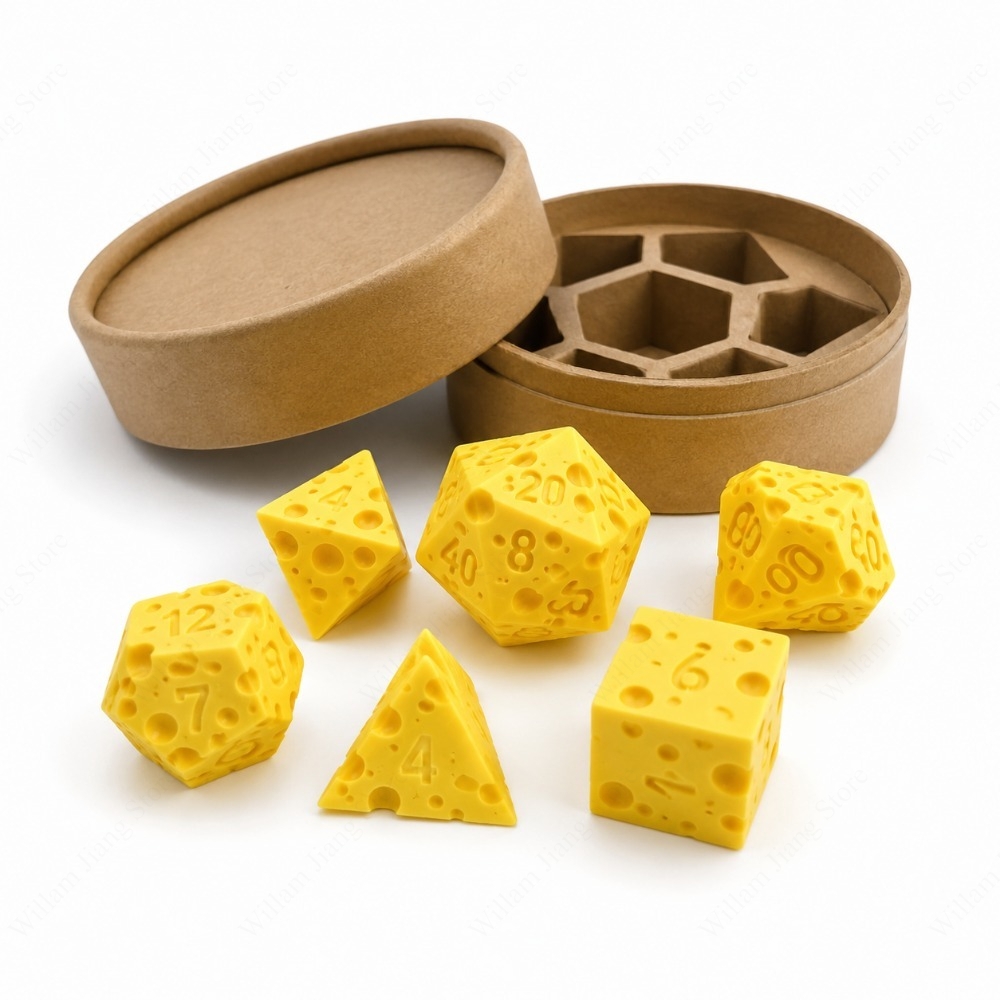 Juego de dados de queso impres - Board Game Festival reseña y precio