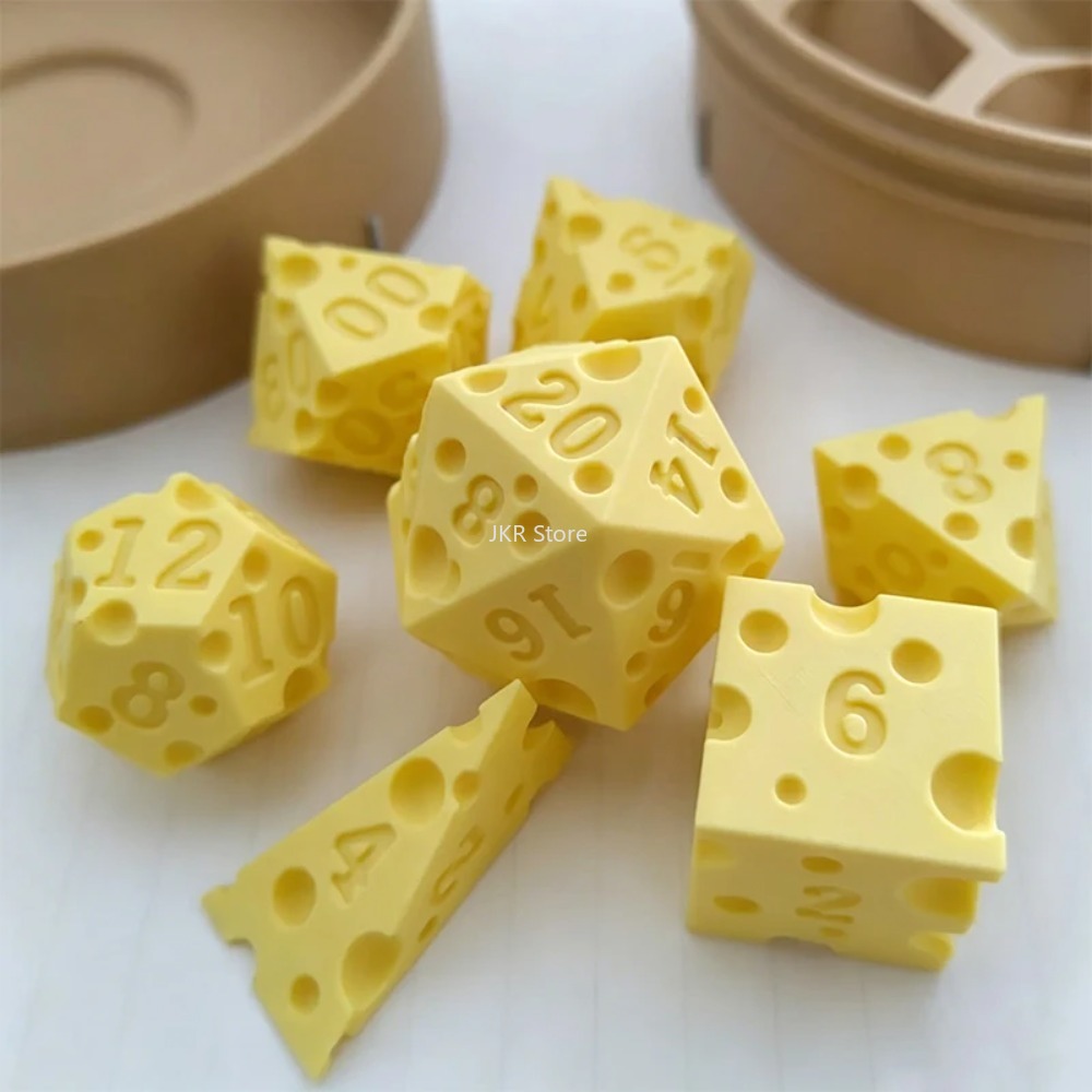 Juego de dados de queso impres - Board Game Festival reseña y precio