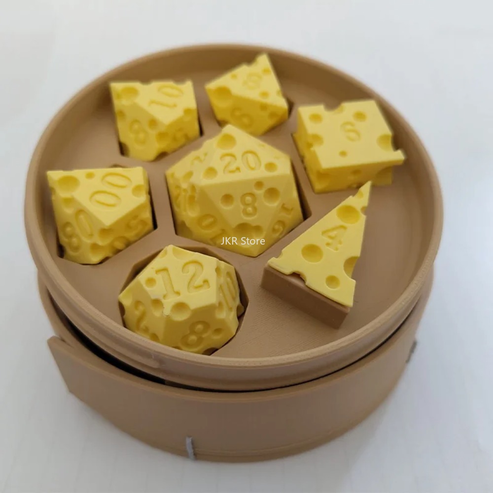 Juego de dados de queso impres - Board Game Festival reseña y precio