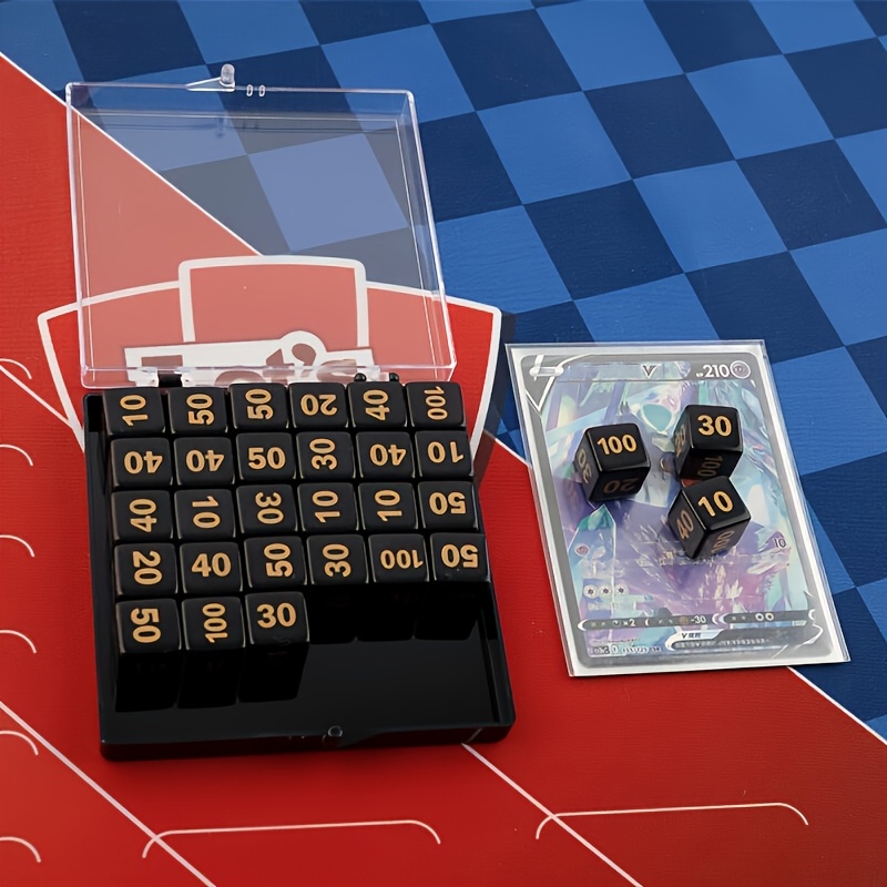 10 dados de conteo PTCG, dados - Game Token Counter reseña y precio