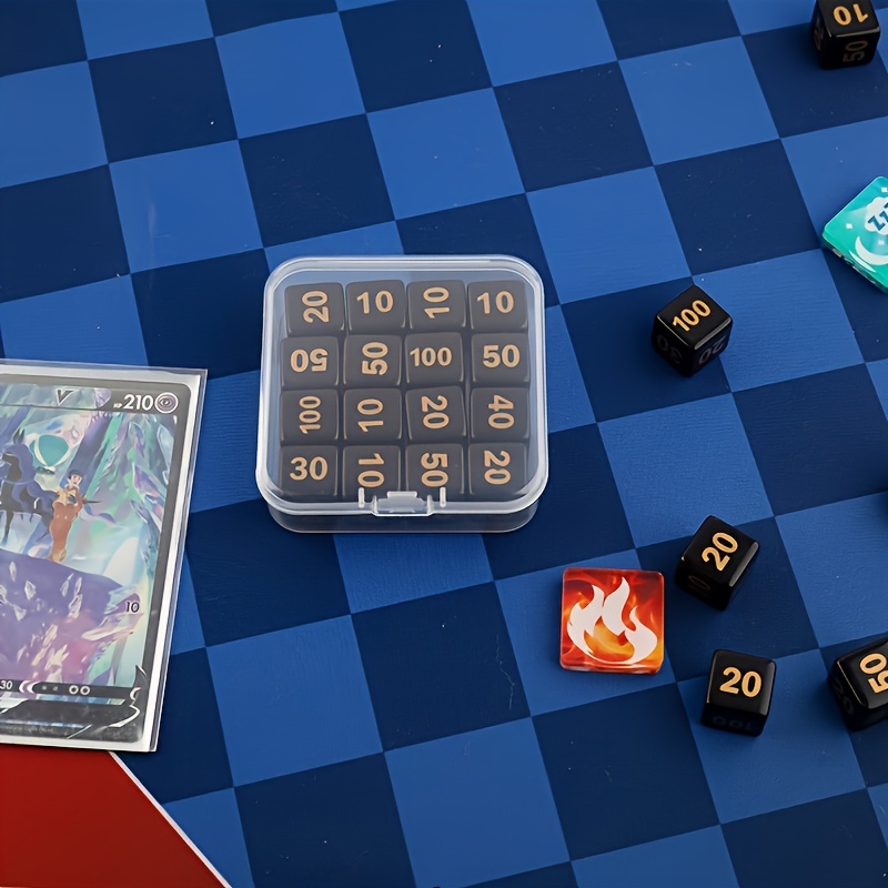 10 dados de conteo PTCG, dados - Game Token Counter reseña y precio