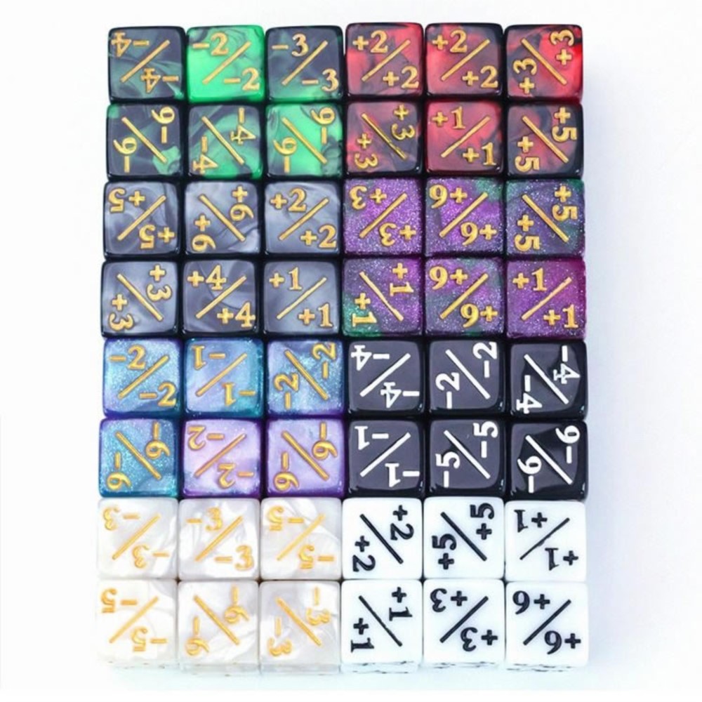 10 dados de 6 caras de 16 mm c - Game Token Counter reseña y precio