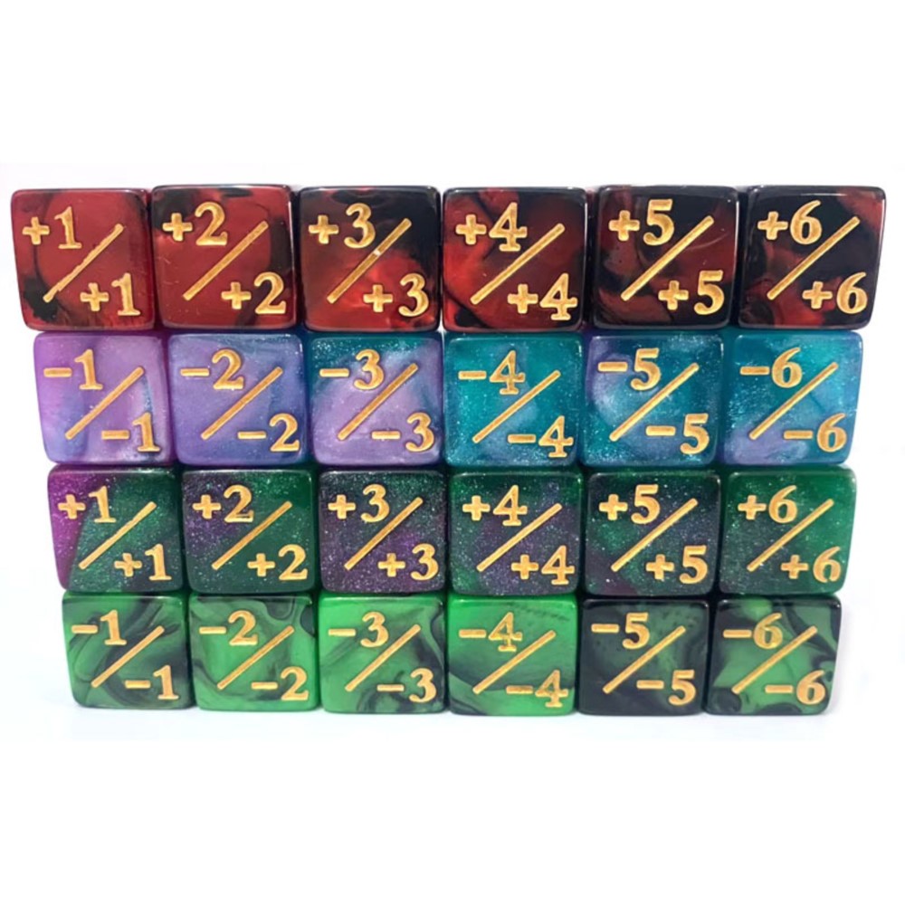 10 dados de 6 caras de 16 mm c - Game Token Counter reseña y precio