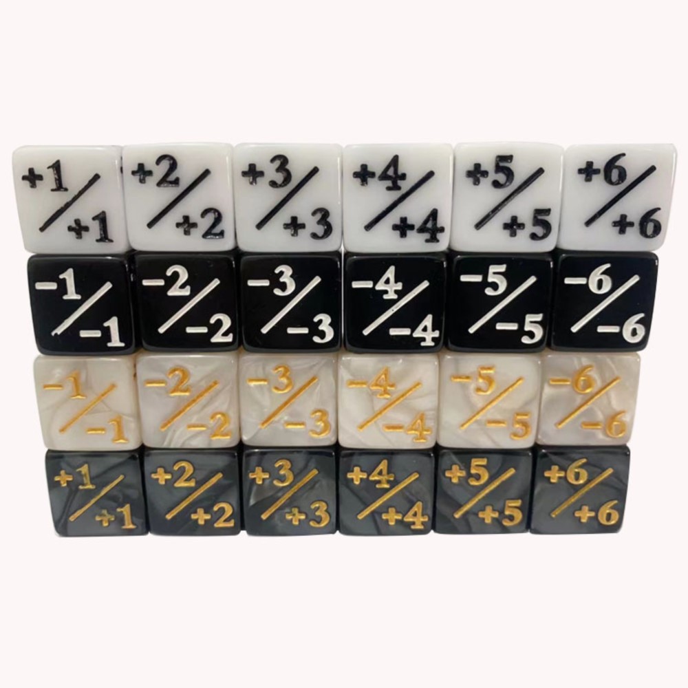 10 dados de 6 caras de 16 mm c - Game Token Counter reseña y precio